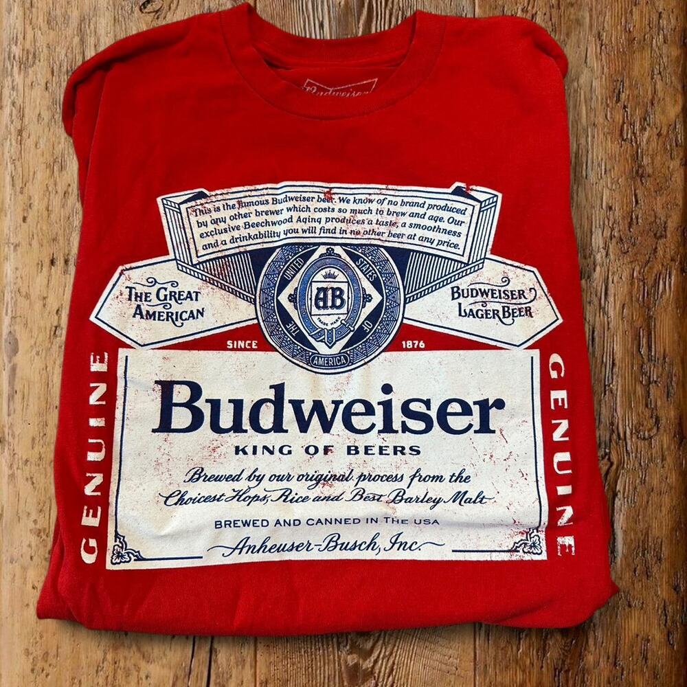 Budweiser king of beers graphic